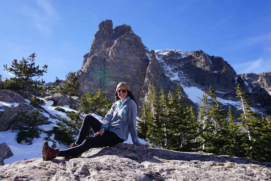 Mountains hiker climber life