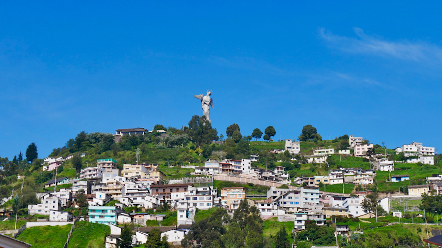 Quito's stunning landscape