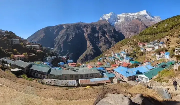 Where we started (top) and how high we went (below)